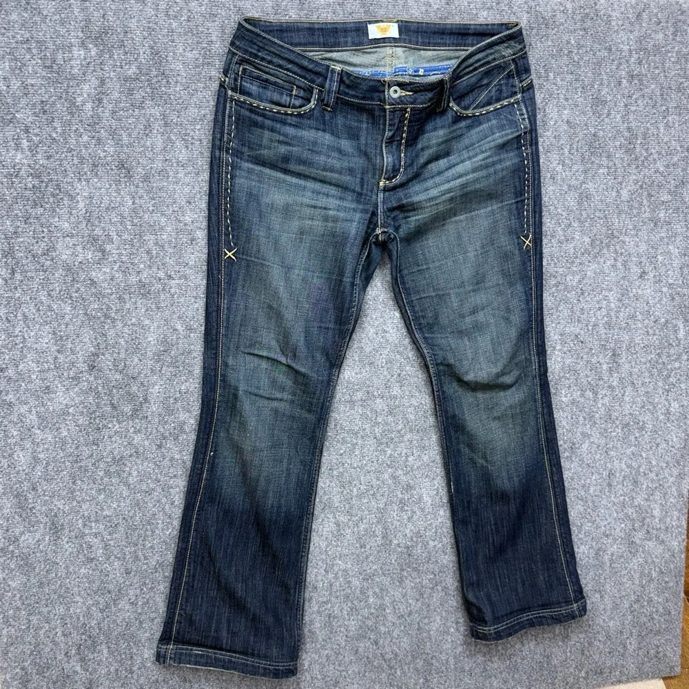 antik Denim  Bootcut‎ jeans women's size 32 32x30  distressed wpn2932